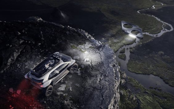 How the Audi AI Trail Concept Makes Use of Drones