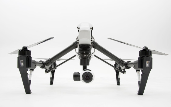 DJI Inspire with a 4K camera