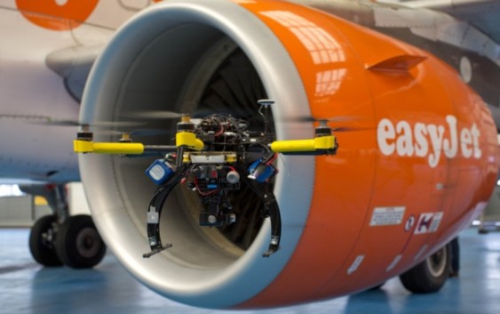 EasyJet to deploy drones to aid aircraft safety checks