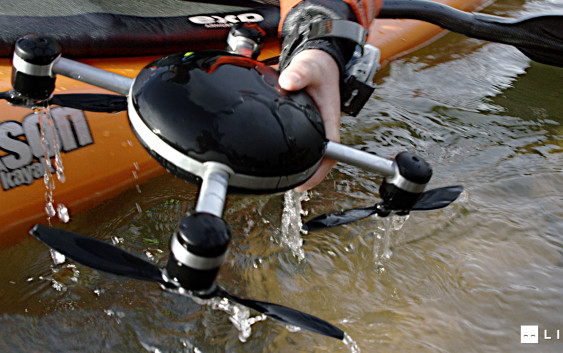 Lily, the water proof drone that tracks you