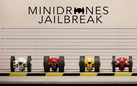 Watch Parrot Minidrones Jailbreak!