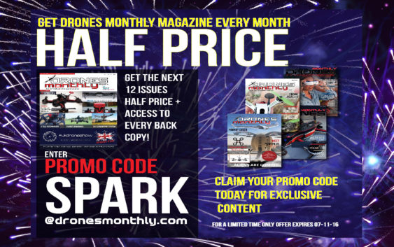 Save Big This Weekend! Get Drones Monthly Half Price!