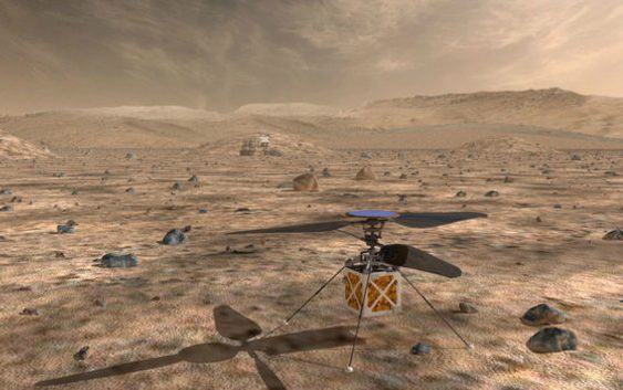 NASA To Send a Dronecopter to Mars in 2020